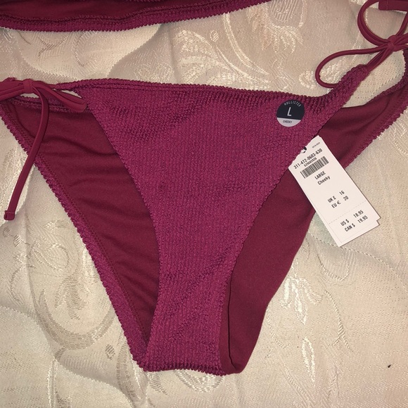 Hollister tie crop tank w/ cheeky underwear bikini - Picture 2 of 5